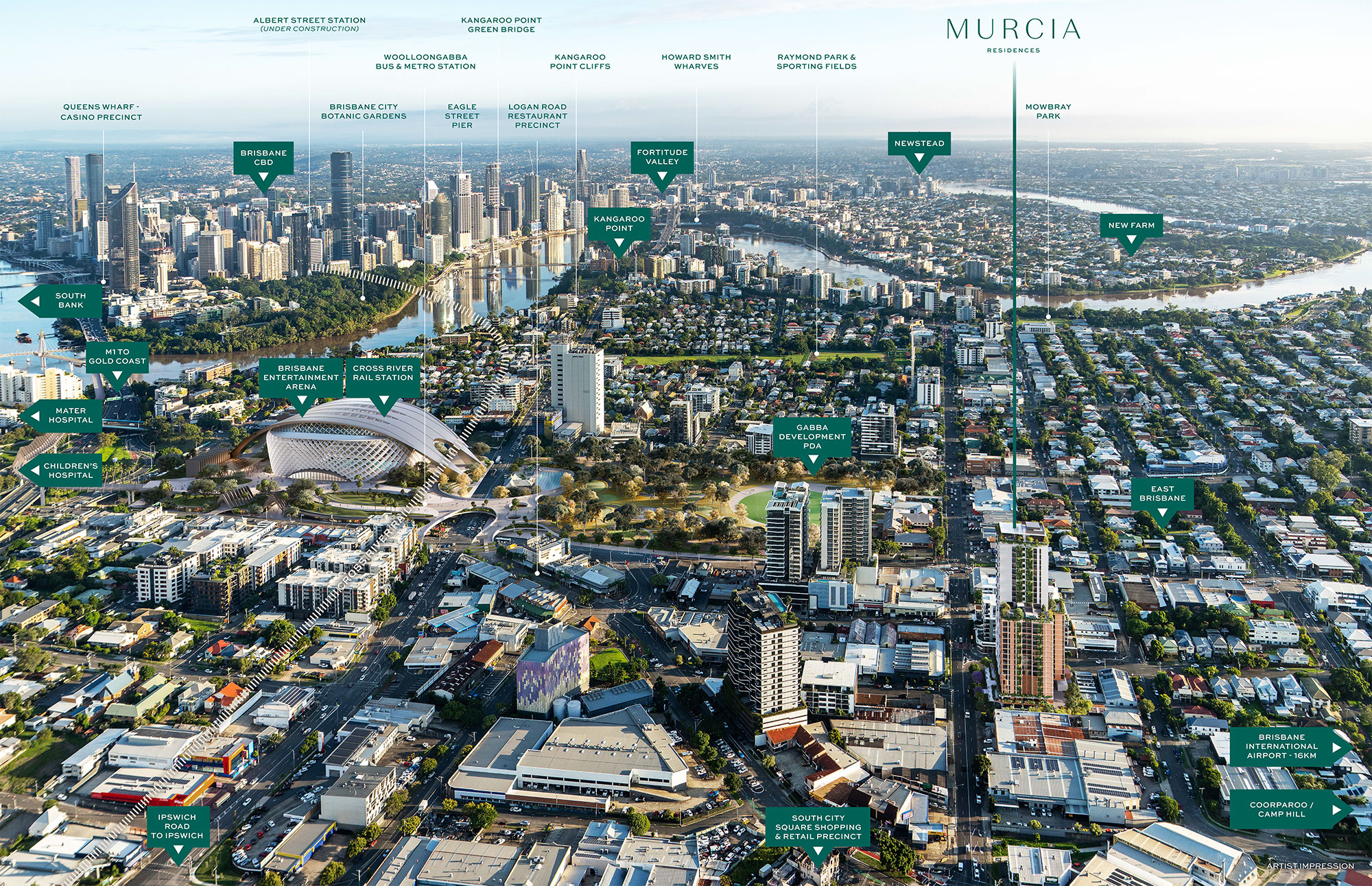 Murcia location map